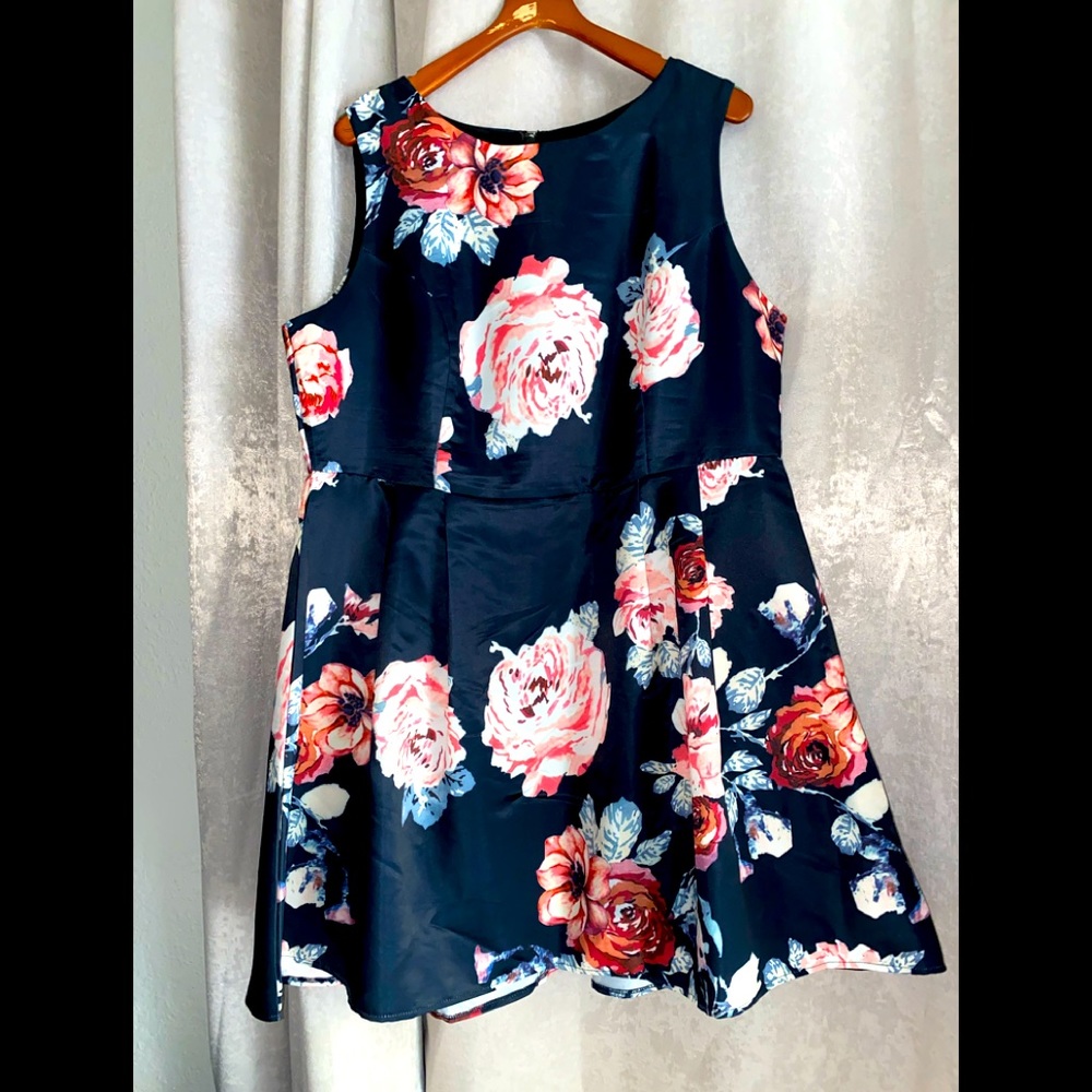 Floral Skater Dress
